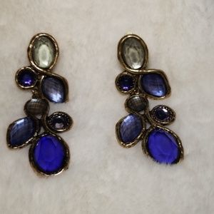Unique Chic Clip on Dangle Earrings